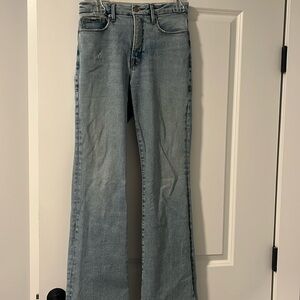 Good American Good Flare Jeans size 4 / 27